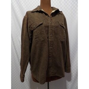 FREEDOM FOUNDRY Vintage Brown Button Up | M